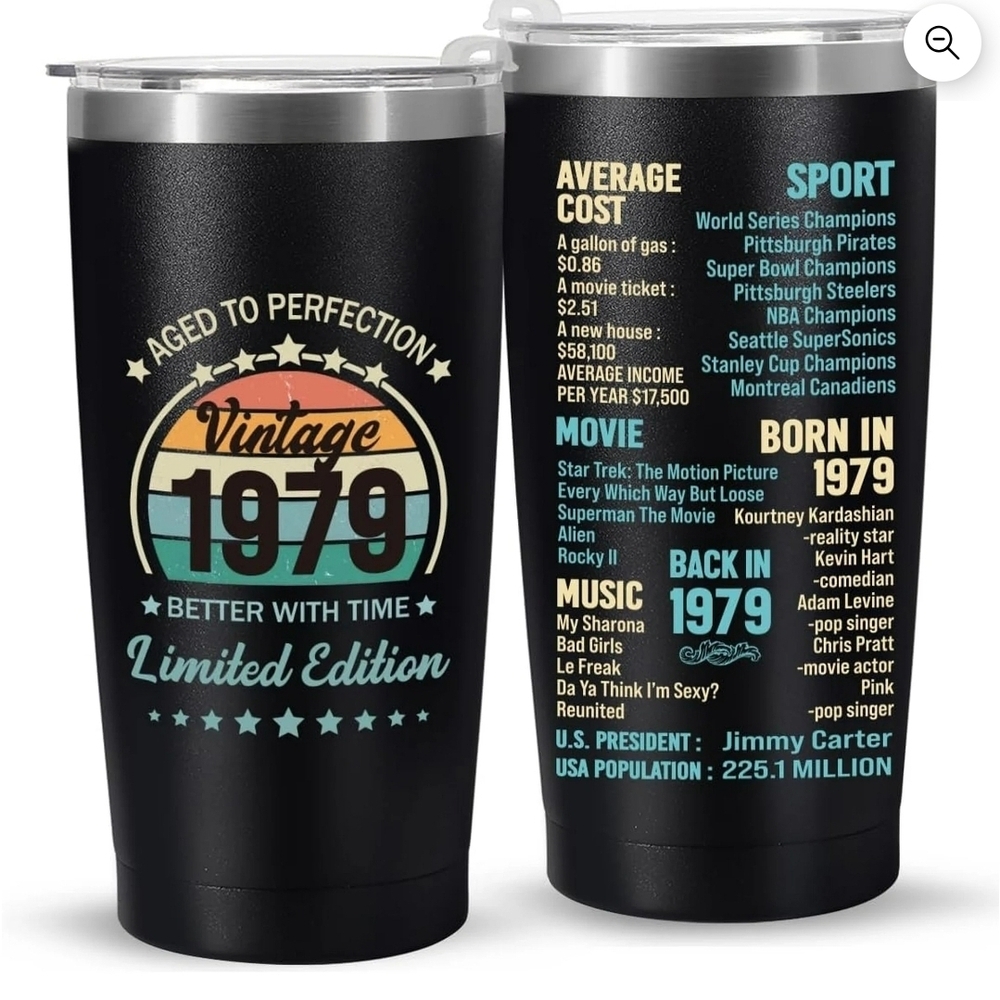 Vintage 1979 Tumbler Cup